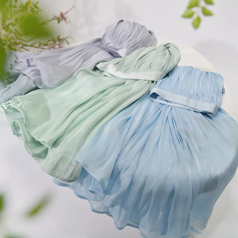 

2026 Women Summer Elegant Pleated A-Line Long Skirts High Waist Boho Maxi Skirts Faldas Femme Streetwear