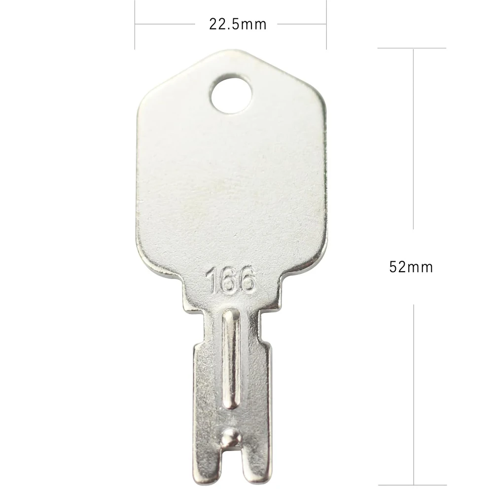 Ключ для вилочного погрузчика 166 для Clark Yale Hyster, ключи для тяжелого оборудования для Komatsu Mustang Gradall Gehl для Daewoo Doosan A 214062 5133504