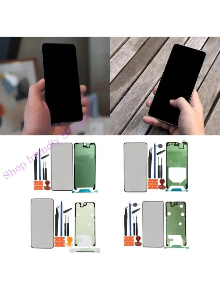 

594a переднего внешнего стекла Len LCD Repair-Kit для S21, S21+Plus, S21 FE, S21