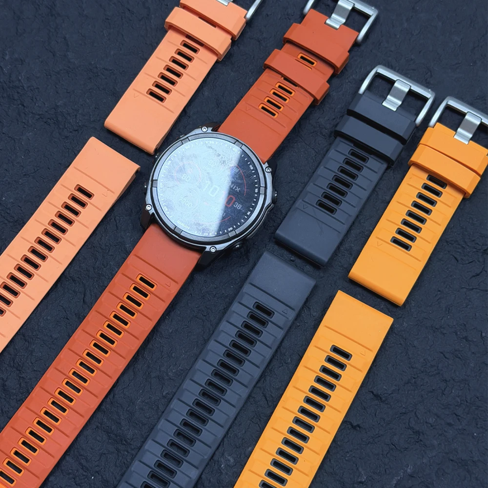 1:1 Fenix9 Uhrenarmband für Garmin Fenix 9 Pro 47mm 51mm E 8 7 7X 6 6X 5X/Epix Pro/Enduro 3/970 QuickFit 22mm 26mm Silikonarmband – Detail 6