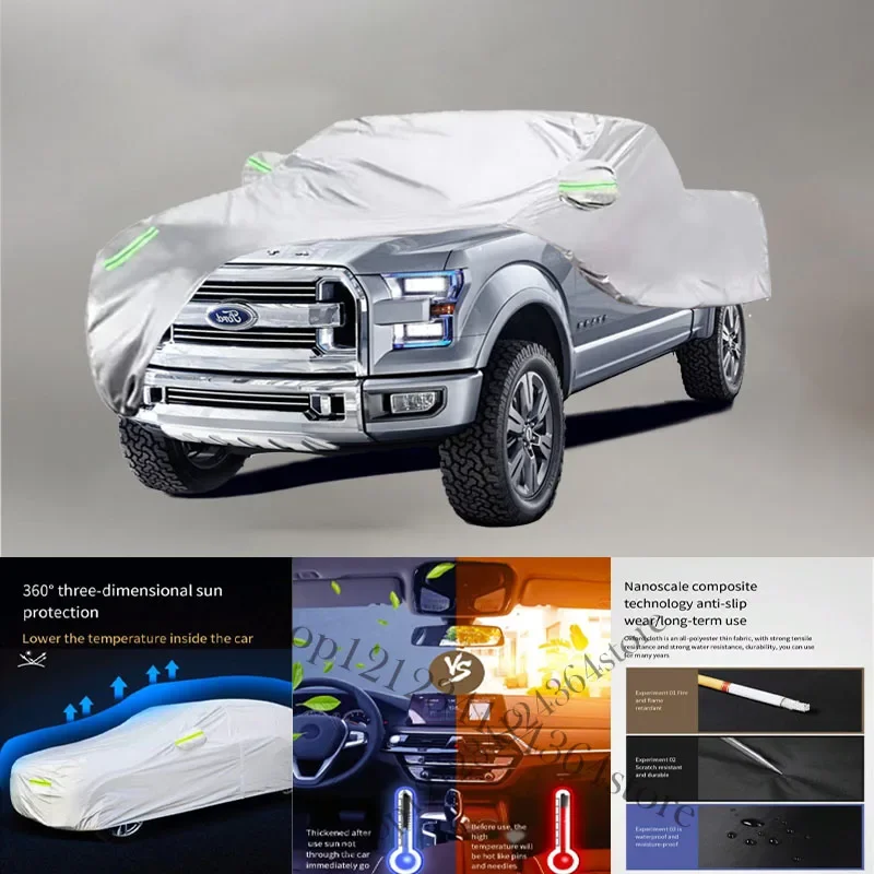 

For Ford Atlas fit Outdoor Protection Full Car Covers Snow Cover Sunshade Waterproof Dustproof Exterior Car cover protection