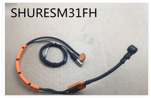 

Фитнес-гарнитура Shure SM31FH Оранжевый конденсаторный микрофон для беспроводной связи Shure