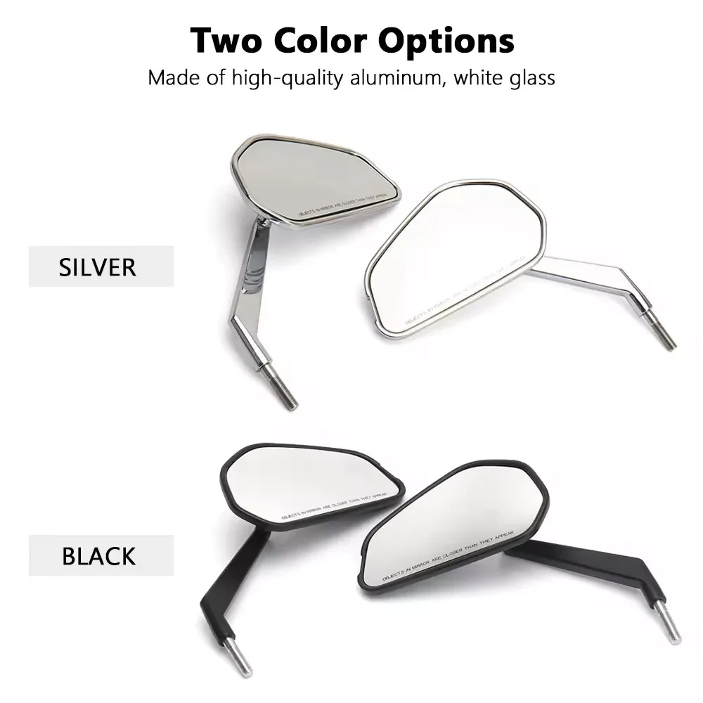 สําหรับPan America 1250 2021- Sportster Sรถจักรยานยนต์Handlebarกระจกมองหลังด้านหลังกระจกมองข้างชุดสําหรับDavidson Night Train