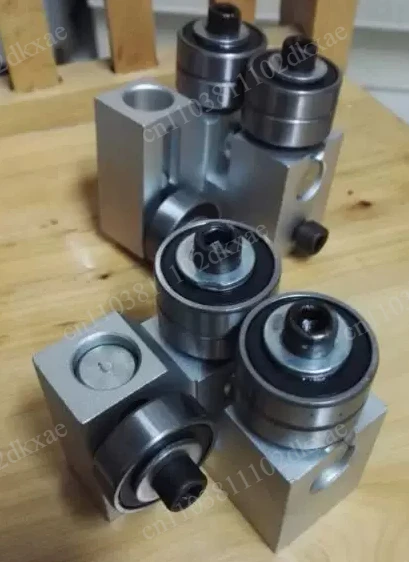 pieces-detachees-pour-scie-a-ruban-pinces-superieures-et-inferieures-roulements-de-guidage-rouleaux-de-guidage-et-axe-de-verrouillage-pour-l'assemblage-du-guide-de-lame-de-scie