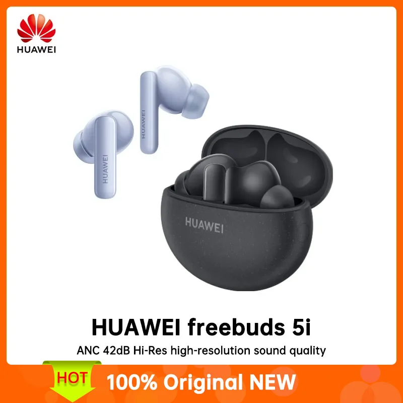 

HUAWEI FreeBuds 5i Hi-Res high resolution sound quality 42 dB multi-mode noise reduction Dual connection for all scene devices