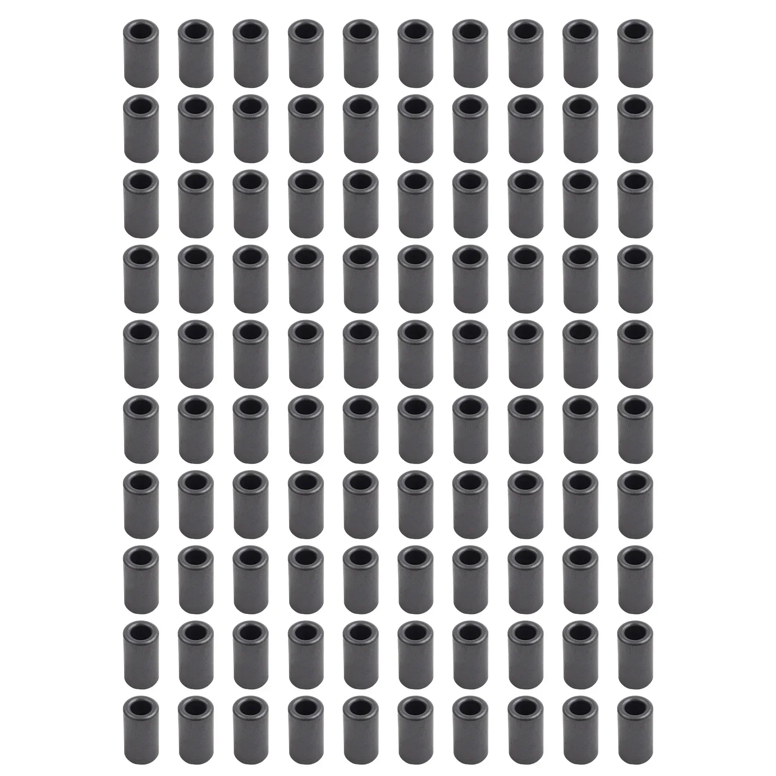 Set of 100 Anti Interference Ferrite Cores for Electronics Dimensions 5x9x15mm Built to Withstand Heat and Stress