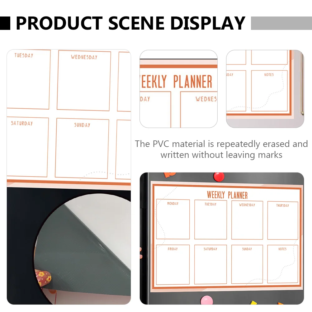 Whiteboard Kalender trocken löschen monatlichen Kühlschrank wöchentliche Zeichnung Tafel Magnet tafel aus Graffiti Planer lösch bar früh
