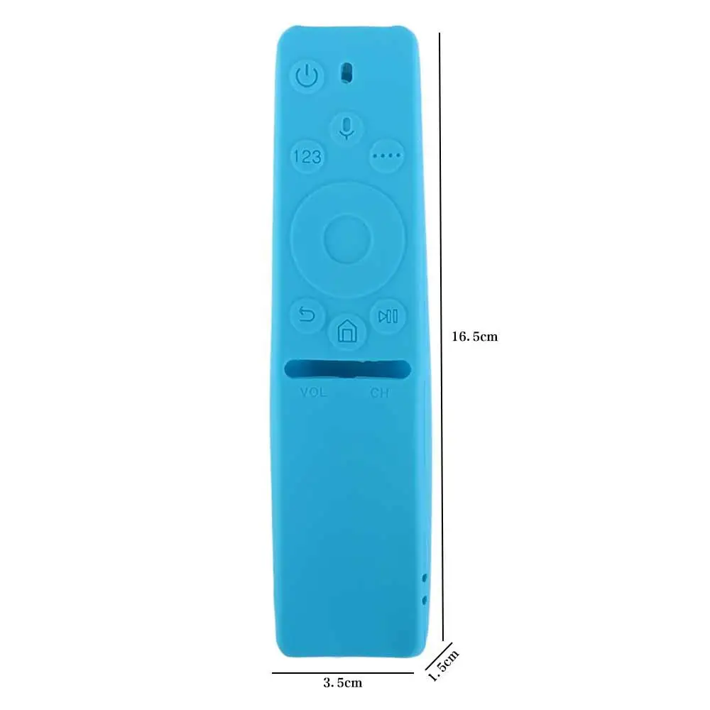 1Pc Silicone Cover Case For Samsung Voice TV Remote Control Protective Sleeve Q60Q70Q80 7700 BN59 Serie All-inclusive Dust-proof