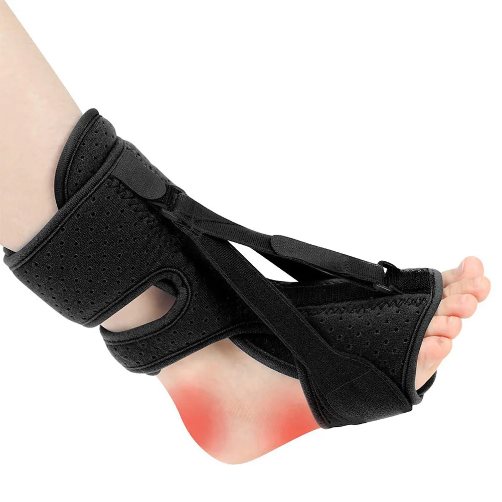 1PC Breathable Plantar Fasciitis Night Splint Adjustable Foot Drop Orthotic Stabilizer Brace for Plantar Fasciitis & Tendonitis