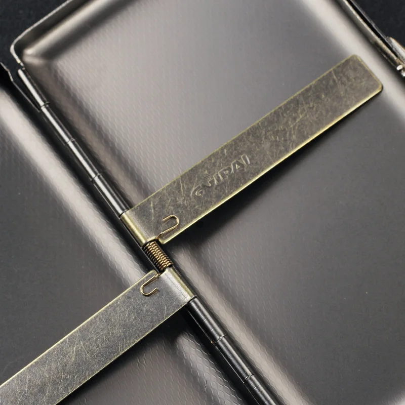 20 سجائر للرجال جيب علبة سجائر حامل صندوق تخزين التبغ ملحقات التدخين المعدنية #5