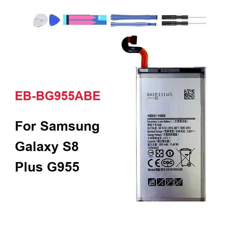 

Аккумулятор для мобильного телефона EB-BG955ABE 3500 мАч для Samsung Galaxy S8 Plus S8+ G955 с быстрой зарядкой