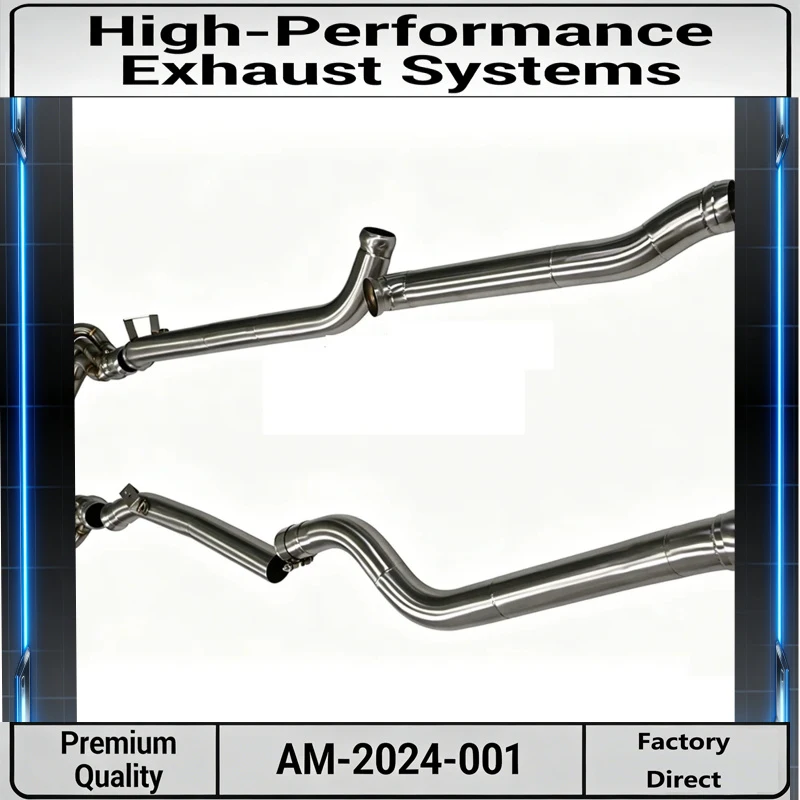 T304 Stainless Steel Racing Exhaust Manifold for Mercedes W204 C63 AMG M156 6.2L V8 Right Hand Drive 2008-2014