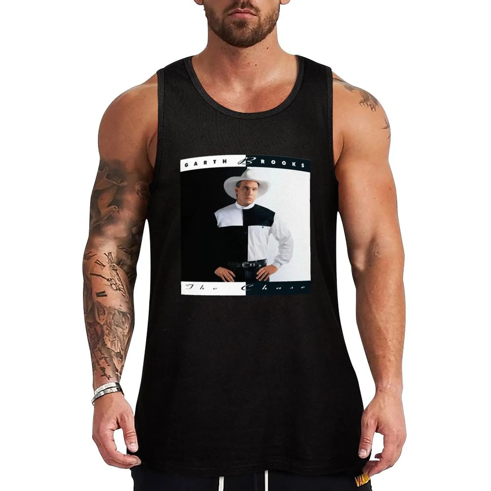 Garth Brooks The chase Tank Top Gym clothes anime gym Men sleeveless tee