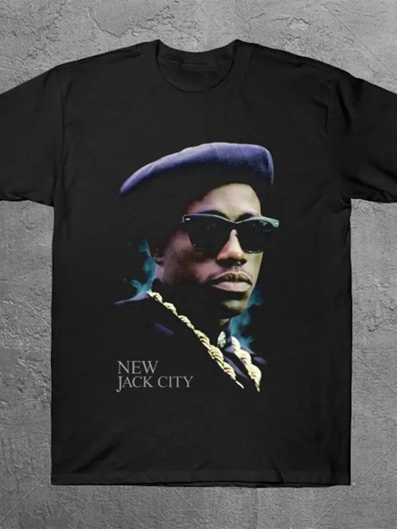 

Новая футболка Jack City, мужская летняя футболка большого размера, модная футболка с круглым вырезом, топ с короткими рукавами