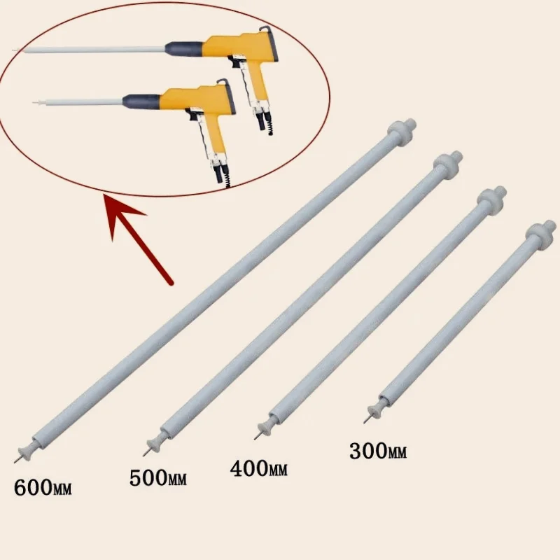 for GM EasySelect Powder Spray Gun Extension Nozzle Rod with Electrode needle