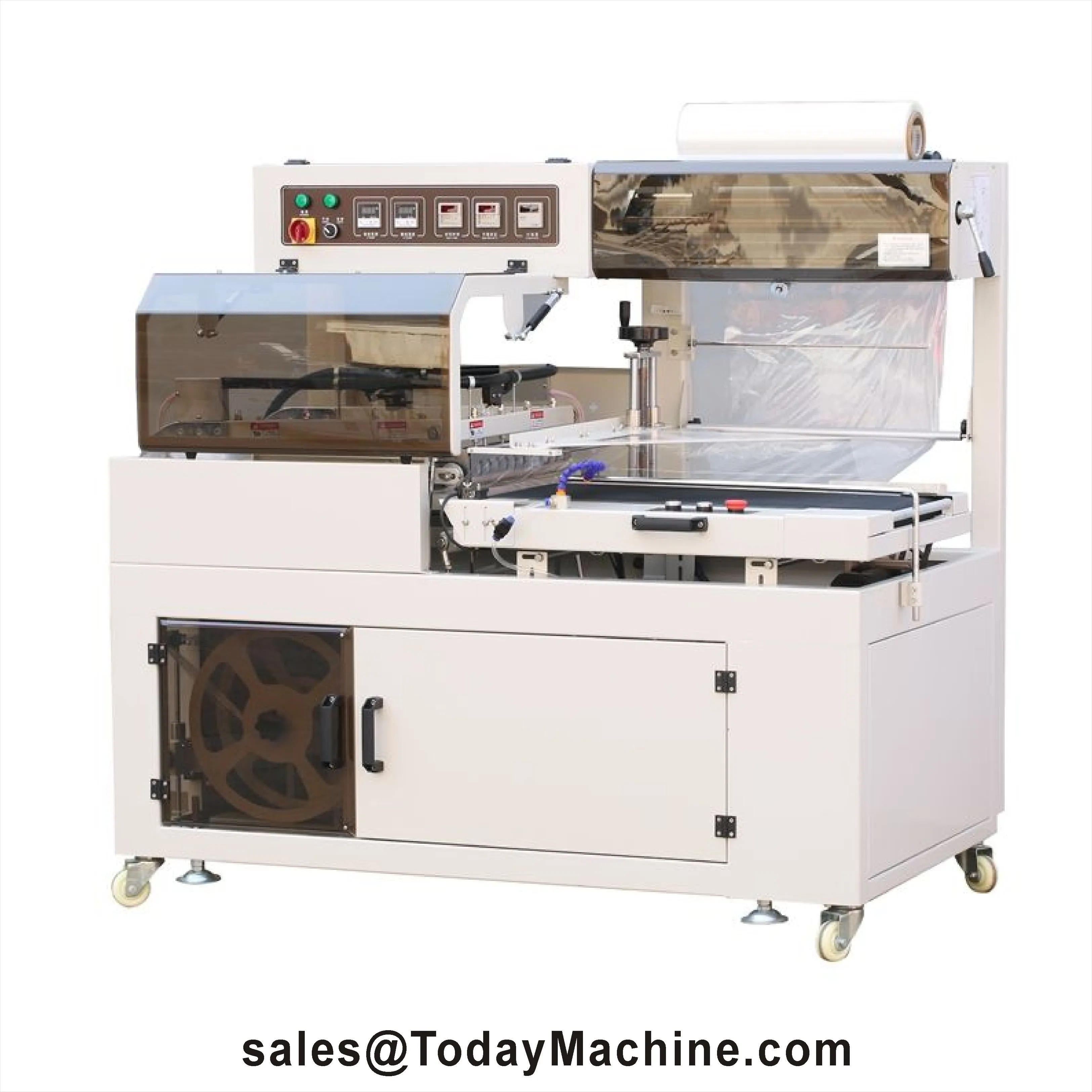 Factory Supplier Automatic L Bar POF PE Heat Shrink Wrapping Packing Machine