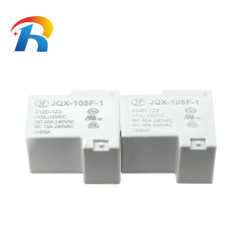 

5Pcs Power Relay JQX-105F-1 220A-1ZS 5V/12V/24V/220V -1ZS HF105F-1-005D-1ZS HF105F-1-012D-1ZS HF105F-1-024D-1ZS 5Pins 30A 240VAC