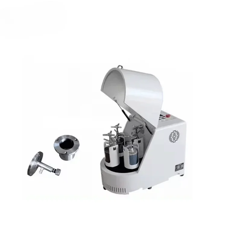 0.4L Small Mini Laboratory Gear-Drive Planetary Vertical Scale Ball Mill Machine