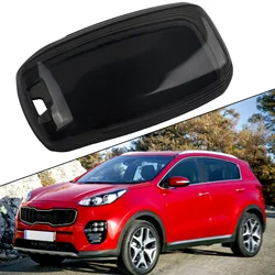 Car Key Case Full Cover TPU For Kia Sportage Optima Sorento Soul Black Transparent Key Fob Case Cover Holder Car Accessories