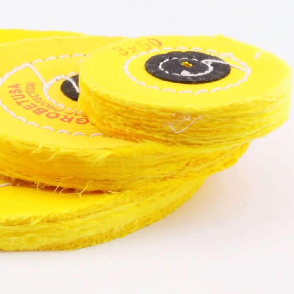 Cotton Cloth Buffing Wheel For Keyoute Polishing Pad For Bench Grinder Stainless Steel Jewelry Gemstone Mirroring