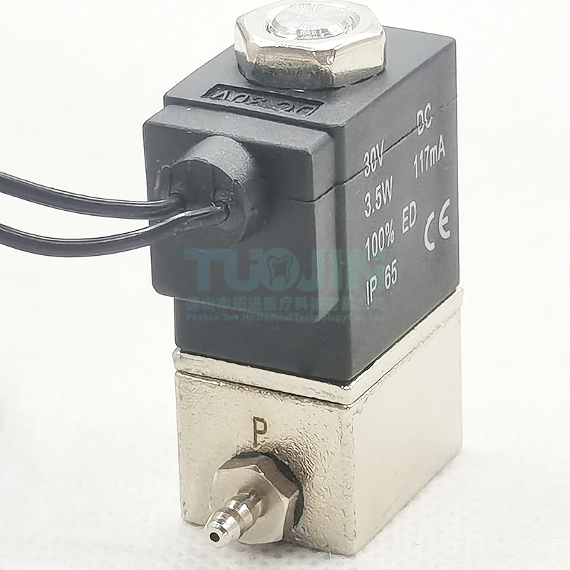 Dental Ultrasonic Scaler Solenoid Valve, Magnetic Water Control Valve, Replacement Spare Parts for Dental Scaler Machine