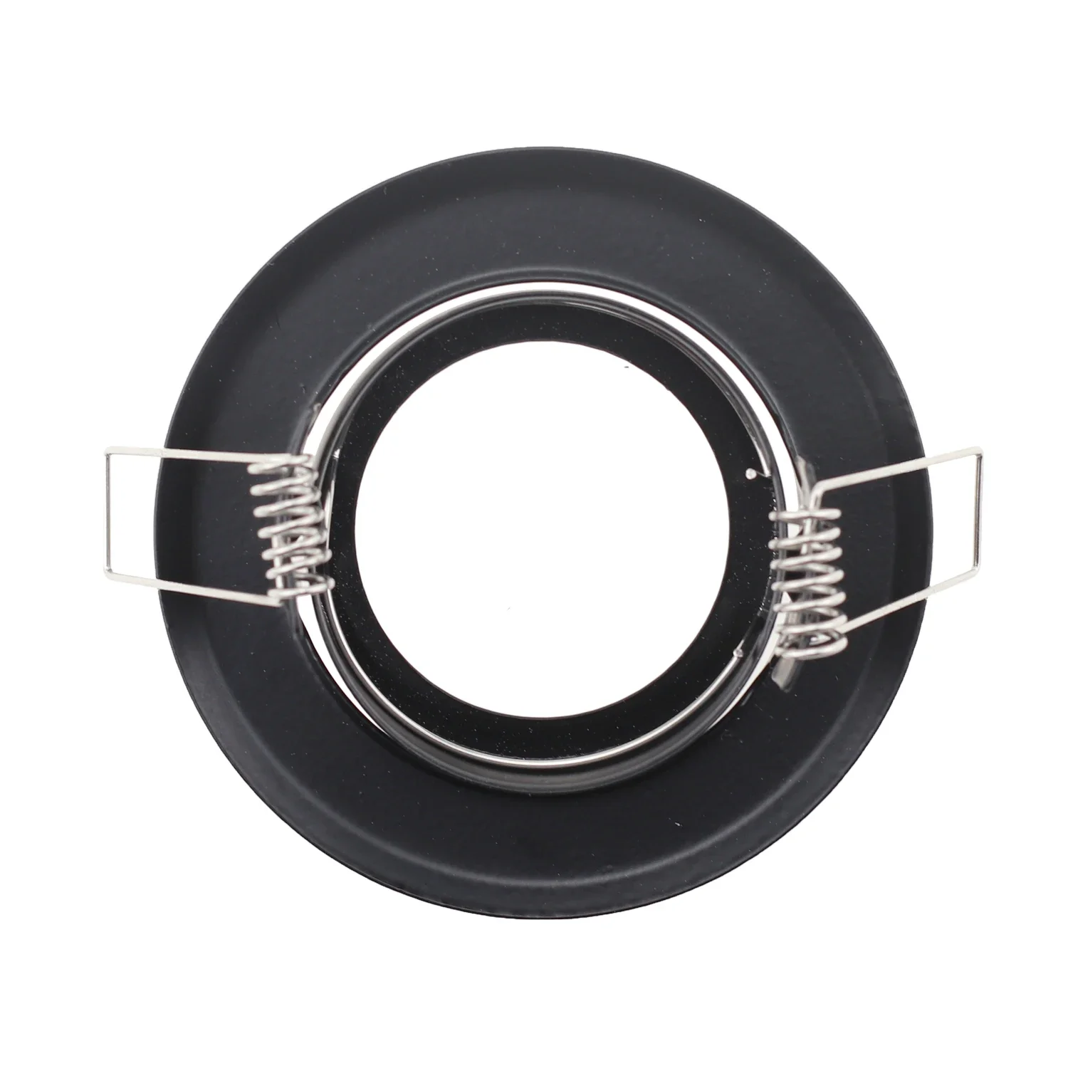 10 Stuks Verzonken Led Plafondframe Enkele Ring Pak Gu10/Mr16 Downlight Houder Armaturen Schijnwerper Fitting