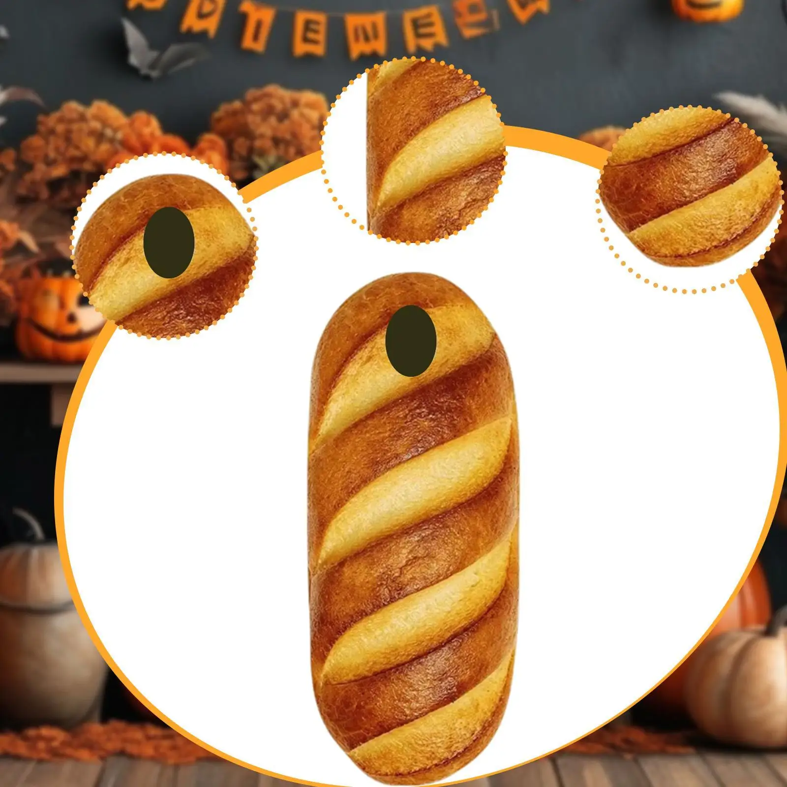 Accessoires de Costume de pain pour adultes, Costume alimentaire pour fêtes, spectacles sur scène