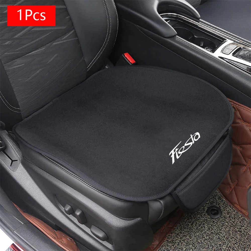 3Pc/Set Car Front Back Seat Cushion Protector Pad For Ford Fiesta mk6 mk5 mk8 mk4 mk7 Auto Accessories Interior