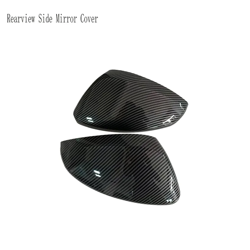 

For 2008 208 Opel Corsa 2019-2025 Car Replacement Rearview Side Mirror Cover Wing Cap Exterior Trim Case Carbon Fiber