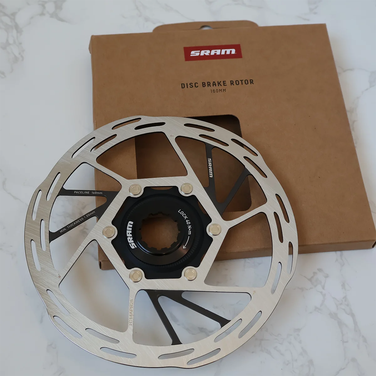 SRAM Paceline Center Lock Rotor RT-PLN-A2 | Quiet Paceline Brake