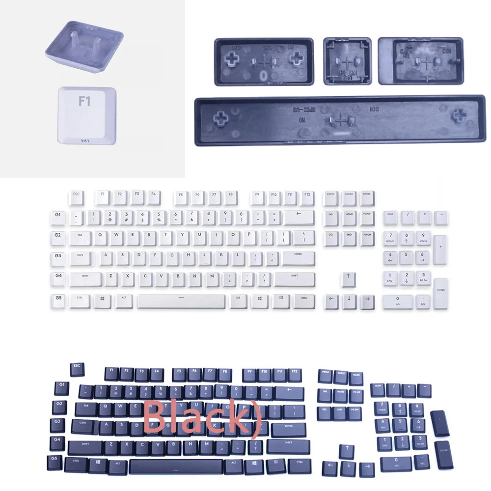

Для G915 Полный набор из 109 колпачков для замены механической игровой клавиатуры Logitech G915/G913/G815/G813 TKL RGB