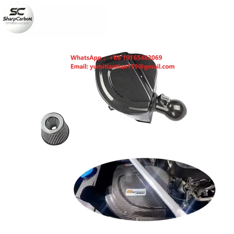 Dry Carbon Fiber High Performance Air Intake System Auto Engine Induction System Car Modification Accessories for B mw X3 X4 B48