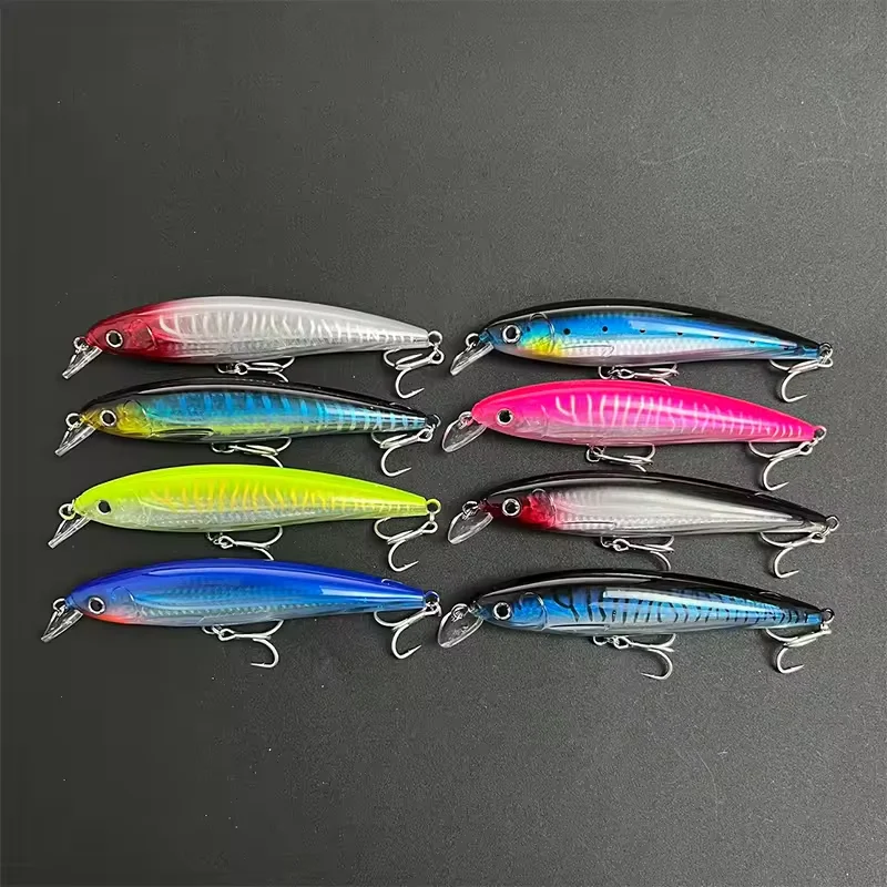 Señuelos Flotantes Wobblers UV Agua Salada Largo Alcance Jerkbait - imagen 3