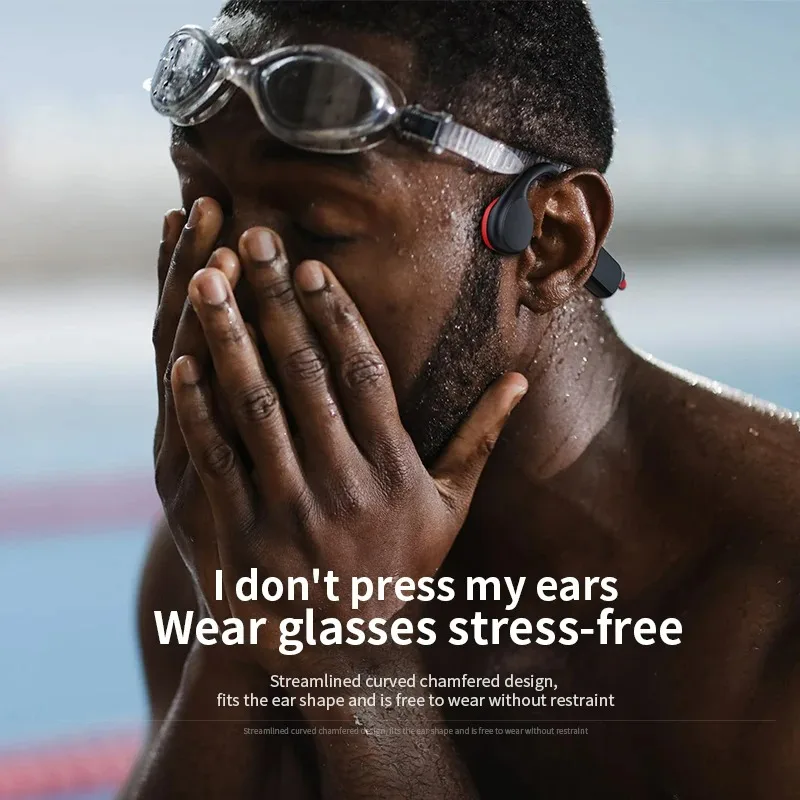 Xiaomi جديد العظام التوصيل بلوتوث سماعة X7 اللاسلكية IPX8 المهنية السباحة سماعات MP3 IP68 32G سماعة مقاومة للماء