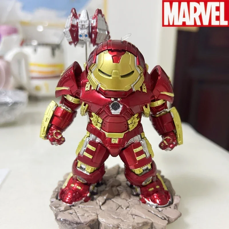 

Genuine Marvel Iron Man Hulkbuster Figure Ornament Model Children's Birthday Gift Can Be Collected Gk Statue Cartoon Animation