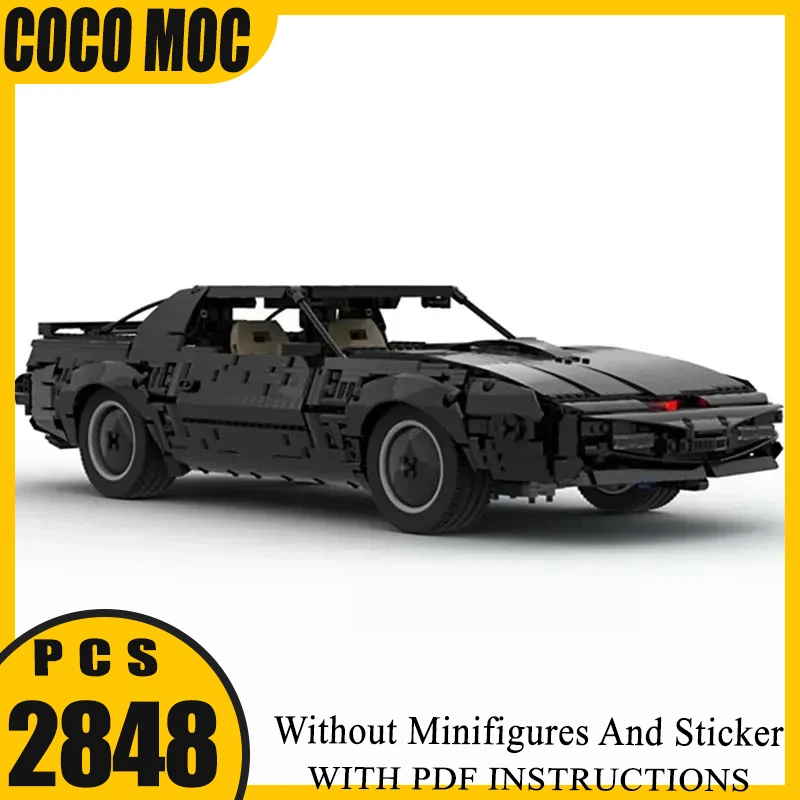 Knight Rider KITT Speed Champion Movie Car Model Moc Bouwstenen Technologie Modulaire Blokken DIY Set Montage Kerstcadeau