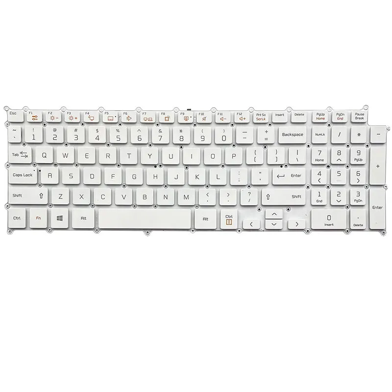 

White Laptop Backlit Keyboard For LG 17T90N 17Z90N 17ZD90N 17Z95N 17T90N-V 17Z90N-N 17Z90N-R 17Z90N-V 17ZD90N-V 17Z95N-G