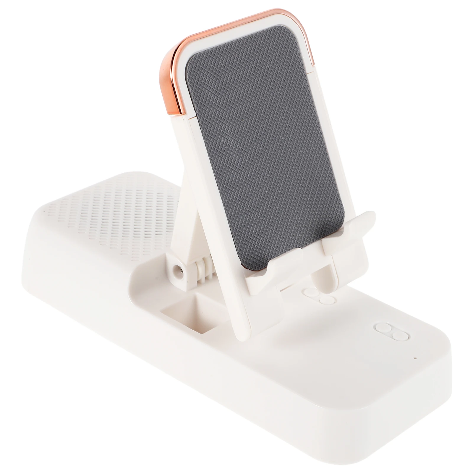 

Creative Phone Speaker St Foldable Amplifier for Desk Live Streaming Cell Holder Plastic Office AccessoriesBracket