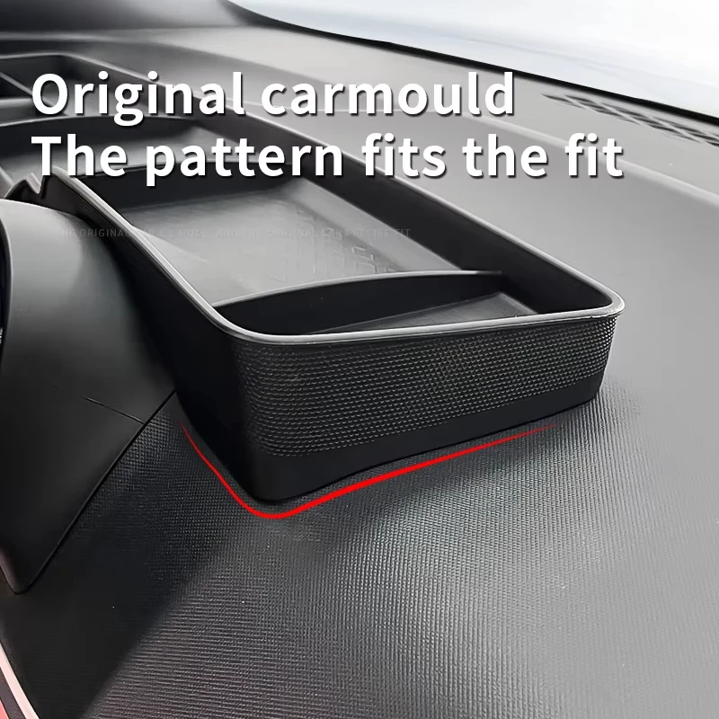Per BYD Seagull Dolphin Mini scatola portaoggetti integrata per cruscotto scatola portaoggetti per schermo accessori auto in materiale siliconico