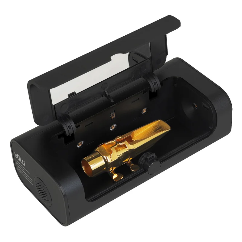 Sax Mouthpiece Disinfection Box Saxophone Clarinet Ultraviolet Sterilization Mouthpiece Case Storage Woodwind Accessories