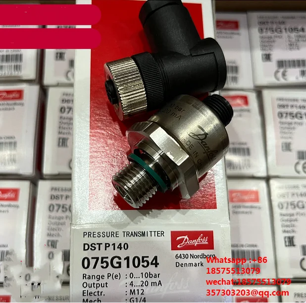 สำหรับ Danfoss DST P140 075G1054 075G1056 0 ~ 10bar 0 ~ 16bar เซนเซอร์วัดความดัน1ชิ้น