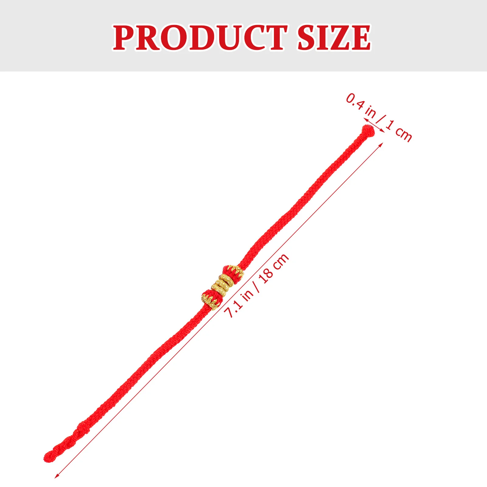 

1Pcs Red Rope Thread String Bracelet Anklet Handmade Braided Charm Lucky Symbol for Lover Couples Red Rope Bracelet Lover