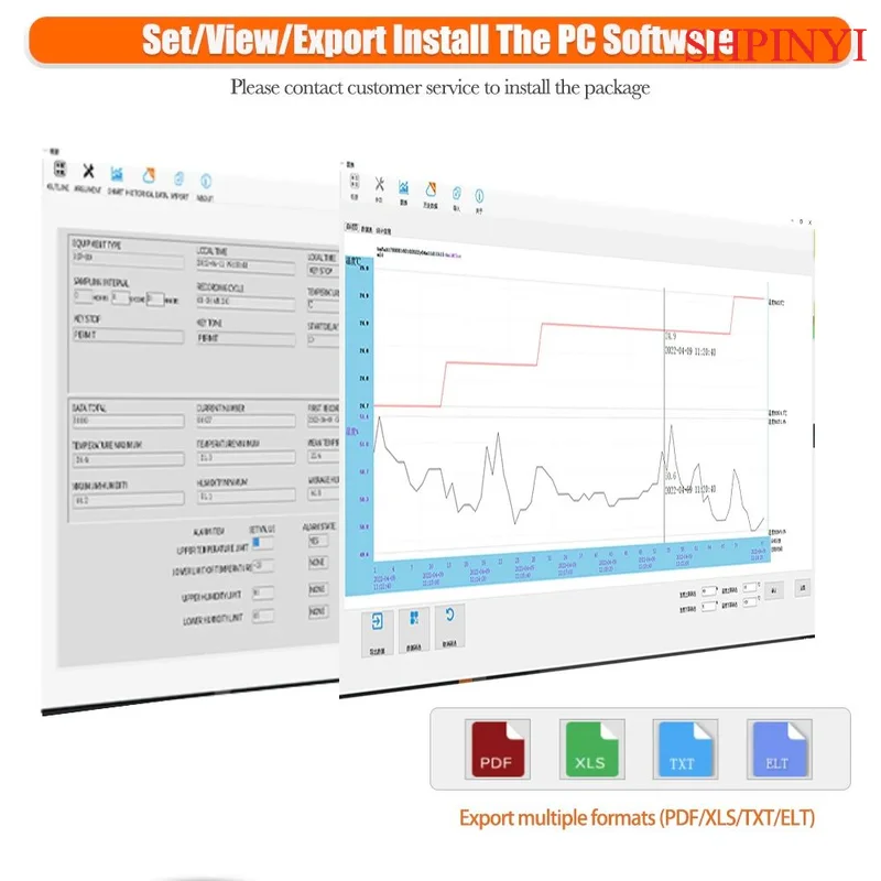Data Logger Thermostat Temperature Controller for Temperature and Humidity Controller