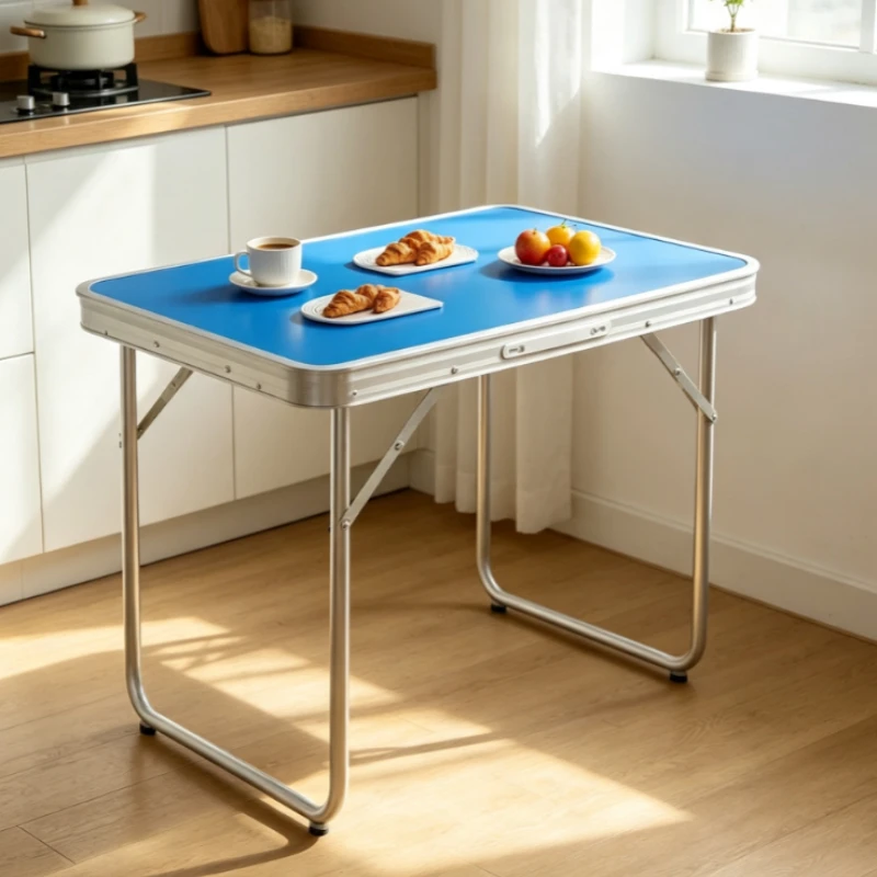 Computer desk outdoor folding table, home study table, heightening folding table foldable Applicable to multiple scenarios