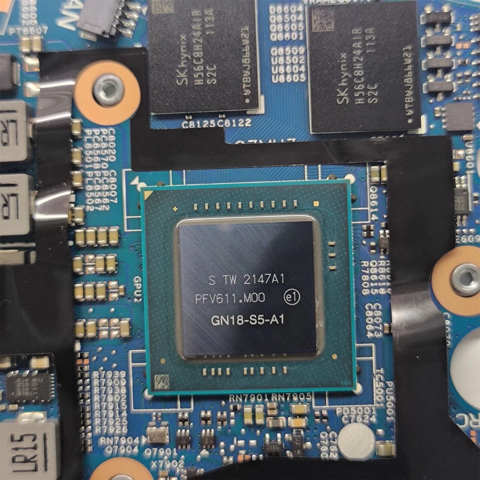 0DC5DP DC5DP For Dell Inspiron 14 7420 2-in-1 Laptop Motherboard System Mainboard Onboard CPU 213103-1 i5-1235U GPU MX550 2GB