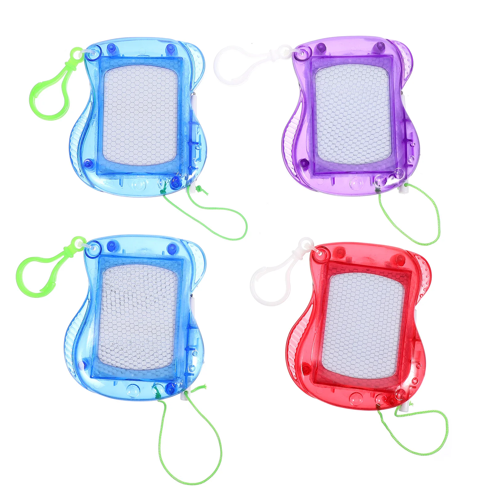 4Pcs Mini Magnetic Drawing Board Doodle Pad Perfect Gift for Birthday Christmas Party Favors Erasable Random Color