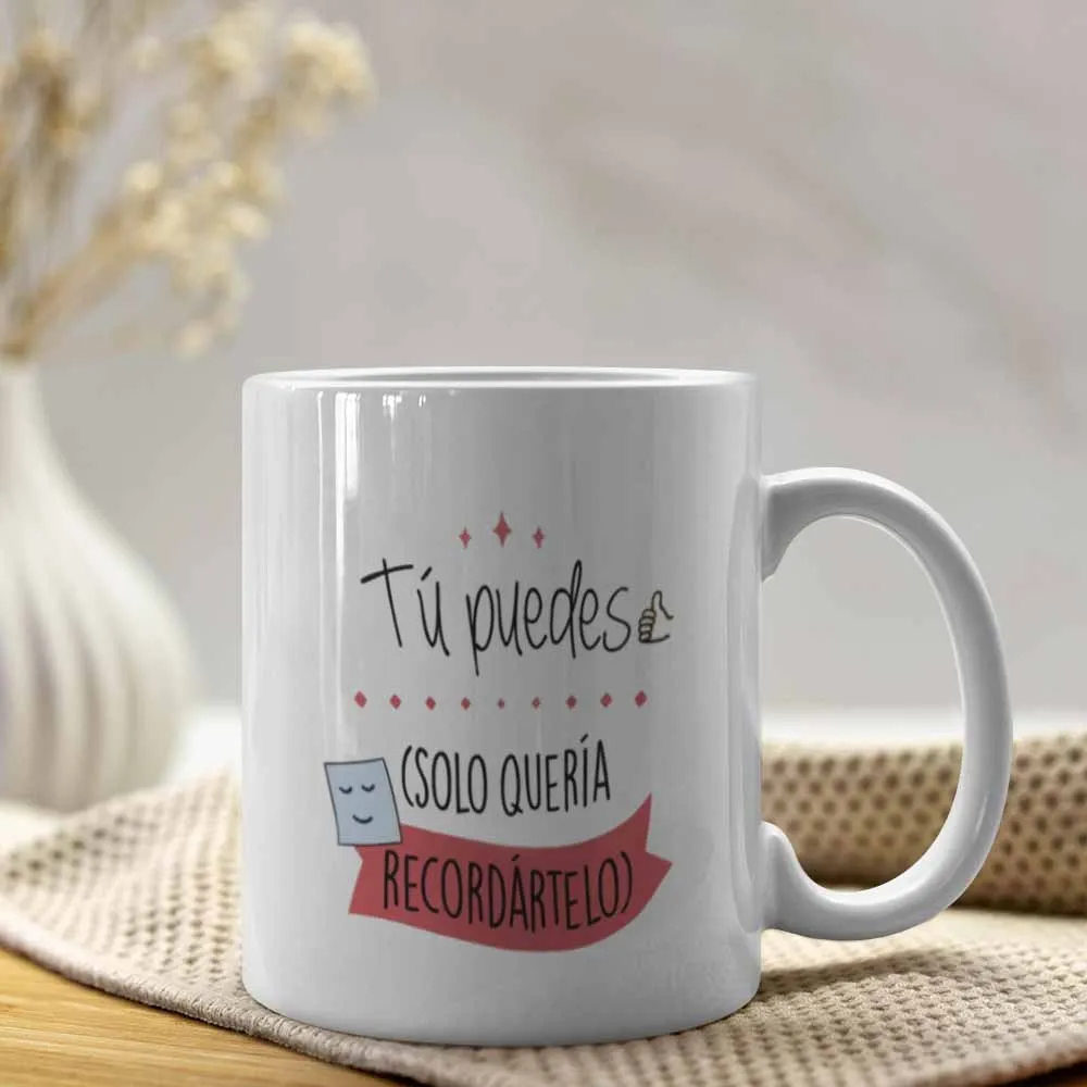 1 11 oz Spanish Motivational Ceramic Mug 
