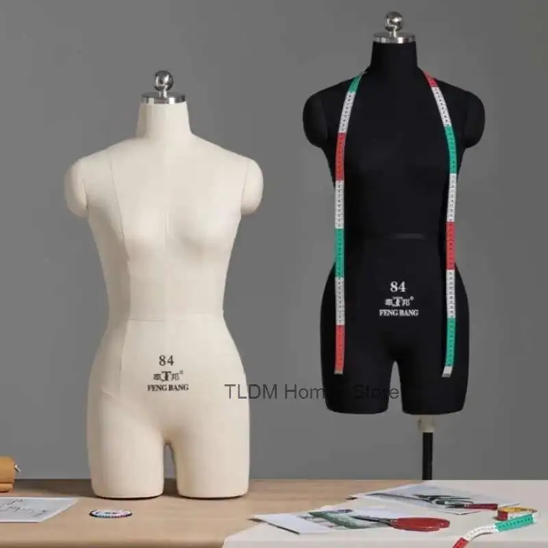 

Женские манекены из пенополиуретана, швейный манекен из хлопчатобумажной ткани для дизайна одежды, подставка для платья, можно присоединить модель