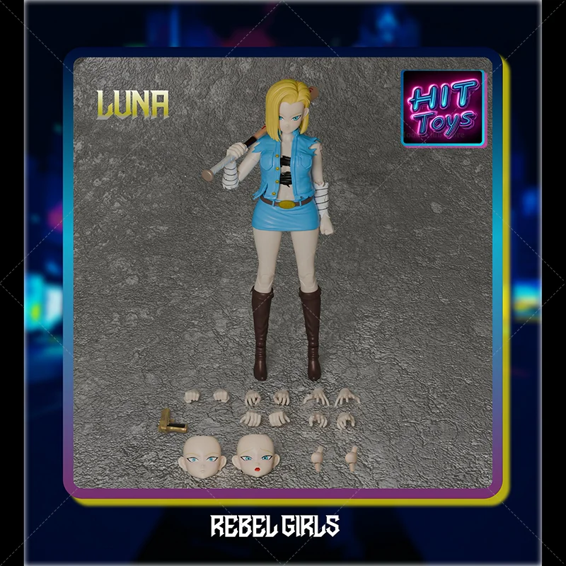 ของเล่น HIT TOYS ของแท้ในสต็อก ขนาด 1/12 ตัวละครลูกสาวกบฏ อเวนเจอร์ ลูน่า แฟนทอม ออฟ เฮลล์ นิกา ฟิกเกอร์แอ็คชั่นขนาด 6 นิ้ว ชุดเต็ม ของเล่นทหารหญิง