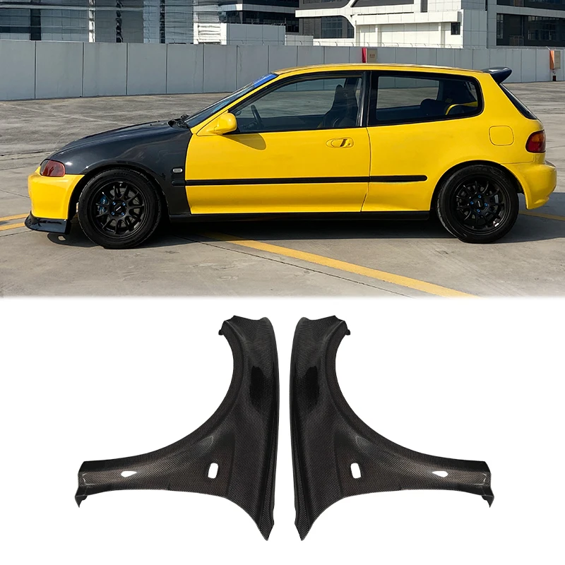 OEM Style Carbon Fiber Fender Kit 1991-1995  for Honda Civic EG Body Parts
